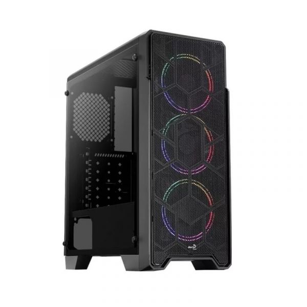 Корпус AeroCool Ore Saturn FRGB Midi-Tower черный