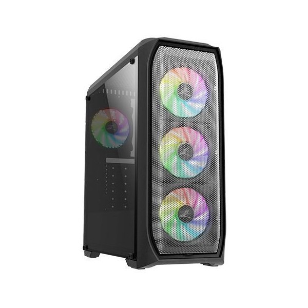 Корпус Zalman N5 MF Midi-Tower черный [n5 mf black]