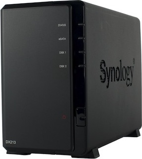 Корпуса и док-станции для жестких дисков Synology DX213